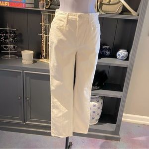 NWT Frame Denim Le Super High Straight White Jeans – Size 30